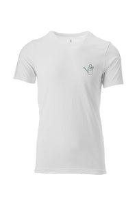 Nan's Water Your Plant T-Shirt front in White