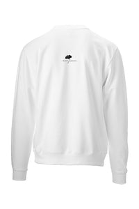 Nan's Love of Cosmos Sweatshirt Back in White